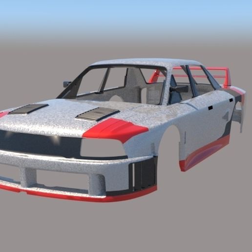 Audi GTO 1990 1/10 Body 3D model