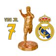 Vinicius-Junior-Gold-Preview-01.jpg ⚽ VINI JR. – Real Madrid 3D Printable Model 🏆