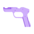 gun_bottom_v2.5.stl Powerful Rubber Band Gun