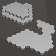 Make-1.jpg BATTLETECH TERRAIN MAP SET#3: HILLS / RESIDENTIAL #2