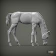foal-eats4.jpg Escultura Potro come
