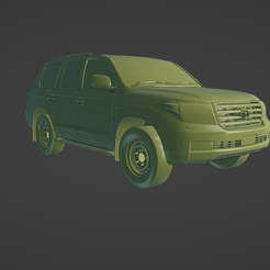 1.png STL file Toyota Landcruiser 2013・3D printable model to download