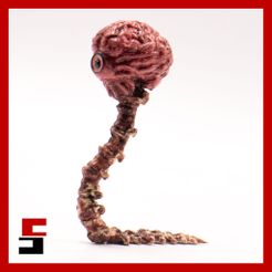 cults3D-12-copy.jpg Fichier STL Figurine miniature Brain Monster Static・Plan pour impression 3D à télécharger