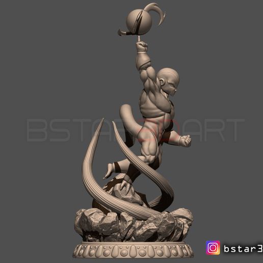02.JPG Super Frieza fighting from Dragon Ball Z 3D print model