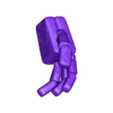 _Bot_hand_2.stl Cyberpunk Nurse Girl with Robot - Stylized Anime 3D Print Model