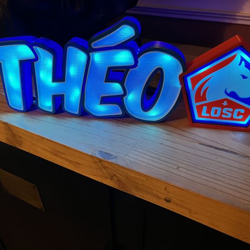 First name LED TO ASSEMBLE Théo LOSC