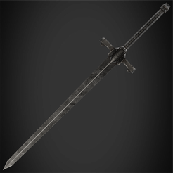 SolaireSwordFrontal.png Файл STL Dark Souls Solaire of Astora Sunlight Sword для косплея・3D-печатный дизайн для загрузки