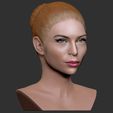 24.jpg Beautiful redhead woman bust ready for full color 3D printing TYPE 6