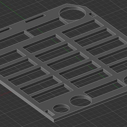 🔫 Medium molle plate・Free 3MF File for 3D printing・Cults