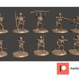 1270a8a64acb7b42cd3b5167a75fd483_display_large.jpg 28mm Undead Skeleton Dwarf Warrior - Armed with Musket