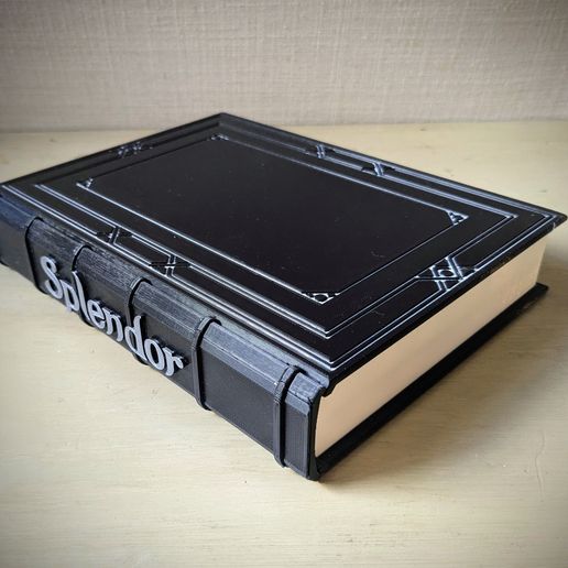 STL file Splendor Book Box 📚 ・Model to download and 3D print・Cults
