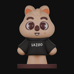 🐺 SKZOO WOLF CHAN STRAY KIDS・ STL File for 3D printing・Cults