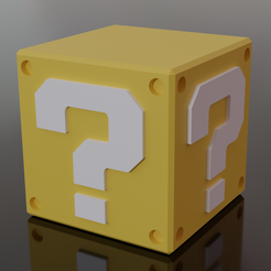 untitled.png Free STL file MARIO CUBE (QUESTION BLOCK)・Model to download and 3D print