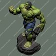 50.jpg OBJ file Hulk・3D printing template to download, stepanovsculpts
