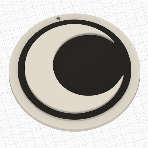 MOON KNIGHT KEYCHAIN 3D model