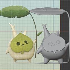 1.jpg Fichier STL Korok chibi - The Legend of Zelda Tears of the Kingdom・Plan pour imprimante 3D à télécharger