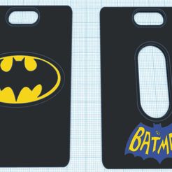 porta-tarjeta-batman.jpg STL-Datei Batman-Kartenhalter・3D-druckbares Modell zum Herunterladen