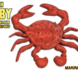 Making-Baits-2.75-in-Crabby-Open-Pour-Mold3.png Molde de isco aberto para caranguejo de 2,75 polegadas