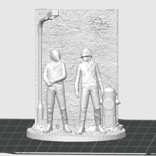 Daft Punk diorama