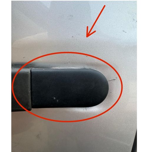 Ford Fiesta - Ford Fusion door handle cover OM FD-172-042 / 2S61 A22404 AH (1521631)