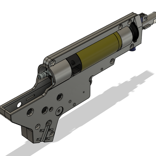 V2.5 gearbox for Polarstar Kythera & Silent Industries Alpha 3D model