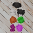 untitled.png halloween COOKIE CUTTER Satz von 7
