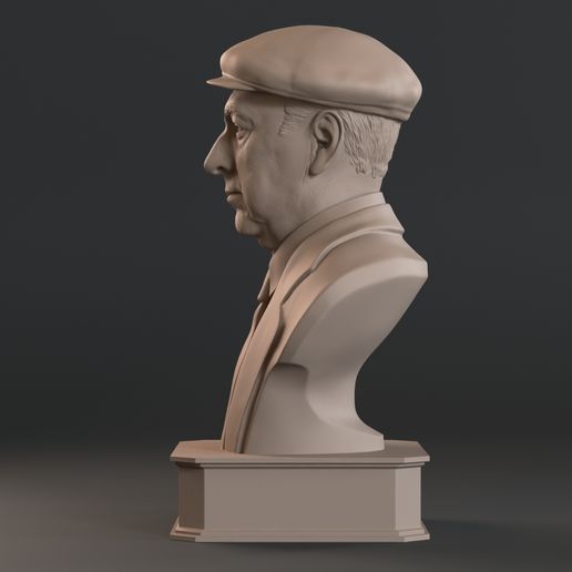 010.jpg Pablo Neruda Bust Sculpture