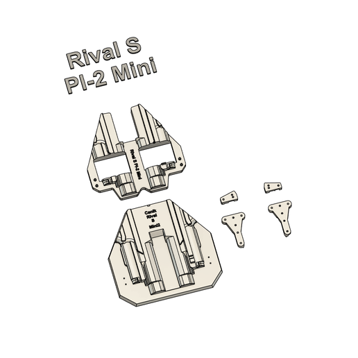 Canik Rival S PL2 Mini Split Holster Mold