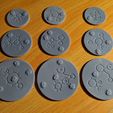 Necron Bases.jpg Necron Base-Toppers with Scarabs
