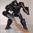 primal1.png Sword Arm Mounts for Transformers Takara Ultimate Optimus Primal