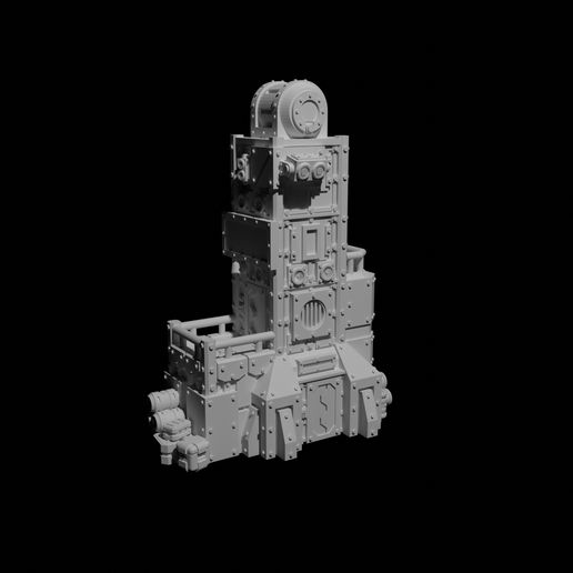 Tech-Shanry-building-2-001a.jpg 6mm/8mm crude grimdark tech shanty - set 01