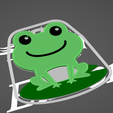 06.png cute frog keychain