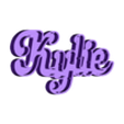 Fond Kylie.STL Kylie, Luminous First Name, Lighting Led, Name Sign