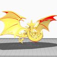 4.png Slifer the Sky Dragon - Osiris 3D Model