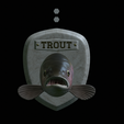 Rainbow-trout-solo-model-open-mouth-1-17.png fish head trophy rainbow trout / Oncorhynchus mykiss open mouth statue detailed texture for 3d printing