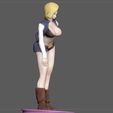 7.jpg ANDROID 18 STATUE SEXY VERSION2 DRAGONBALL ANIME CHARACTER 3d print