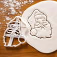 santa-claus.png Cortador de galletas de Papá Noel
