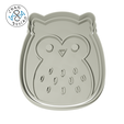 Hoot-OWL_C.png Squishmallows Collection Set (2) - Squishmallows - Cookie Cutter - Fondant - Polymer Clay