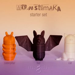 monstamaka_starter_set_1.jpg Free STL file 3D Monstamaka・3D print object to download
