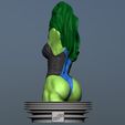 Preview05.jpg Bust She Hulk and She Hulk Fantastic Four 3D print model