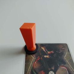 20210617_111438-min.jpg Fichier 3D gratuit Marqueur d'attention en forme de point d'exclamation (Arkham Horror LCG)・Plan pour imprimante 3D à télécharger