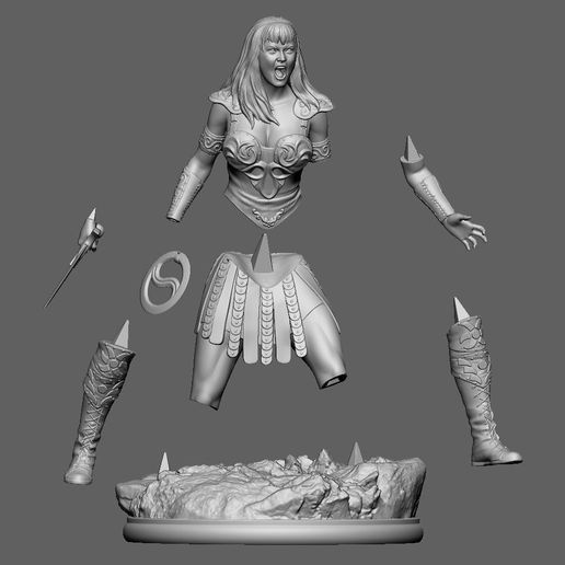 xena-and-gabrielle-3d-model-obj-fbx-ma-stl-dae-ztl-18.jpg Xena and Gabrielle