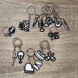 IMG_2070.png 3D file Pack 14 Music Instrument Keychains・3D printing model to download