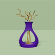 14.png 04 Empty Vases Collection - Modern Plant Vase - STL Printable