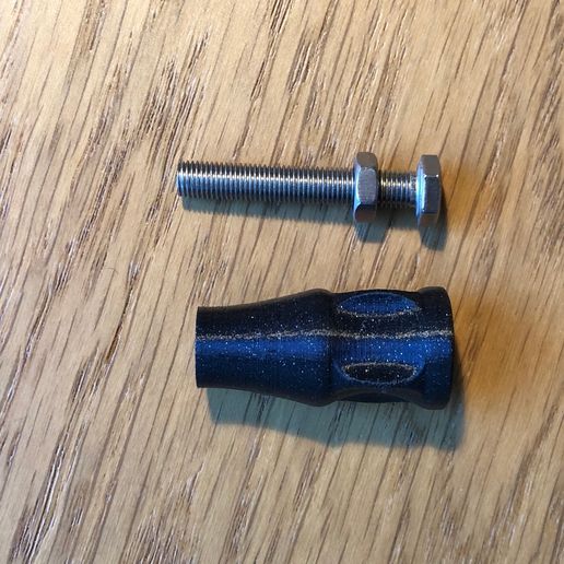 Thumb screw for GoPro 3D model