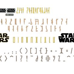 assembly15.jpg Letters and Numbers MANDALORIAN (STAR WARS ALPHABET) Letters and Numbers | Logo