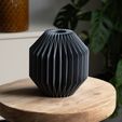ORIGAMI_VASE-1-3.jpg Vase SENSU - Geometric Origami Vase