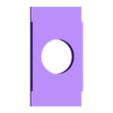 placa boton cuadro.STL SUPPORT FOR ELECTRIC PANEL BUTTON