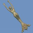 DONNA-SIRENA-APPESA-CIONDOLO-DI-COLLANA-21-VIVEDO3D.jpg Mermaid pendant with or without gills on her back - ciondolo sirena con o senza branchie sulla schiena