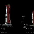 25.jpg Nasa Saturn V Rocket and Launch Pad Apollo 3D model, file STL OBJ for 3D Printer